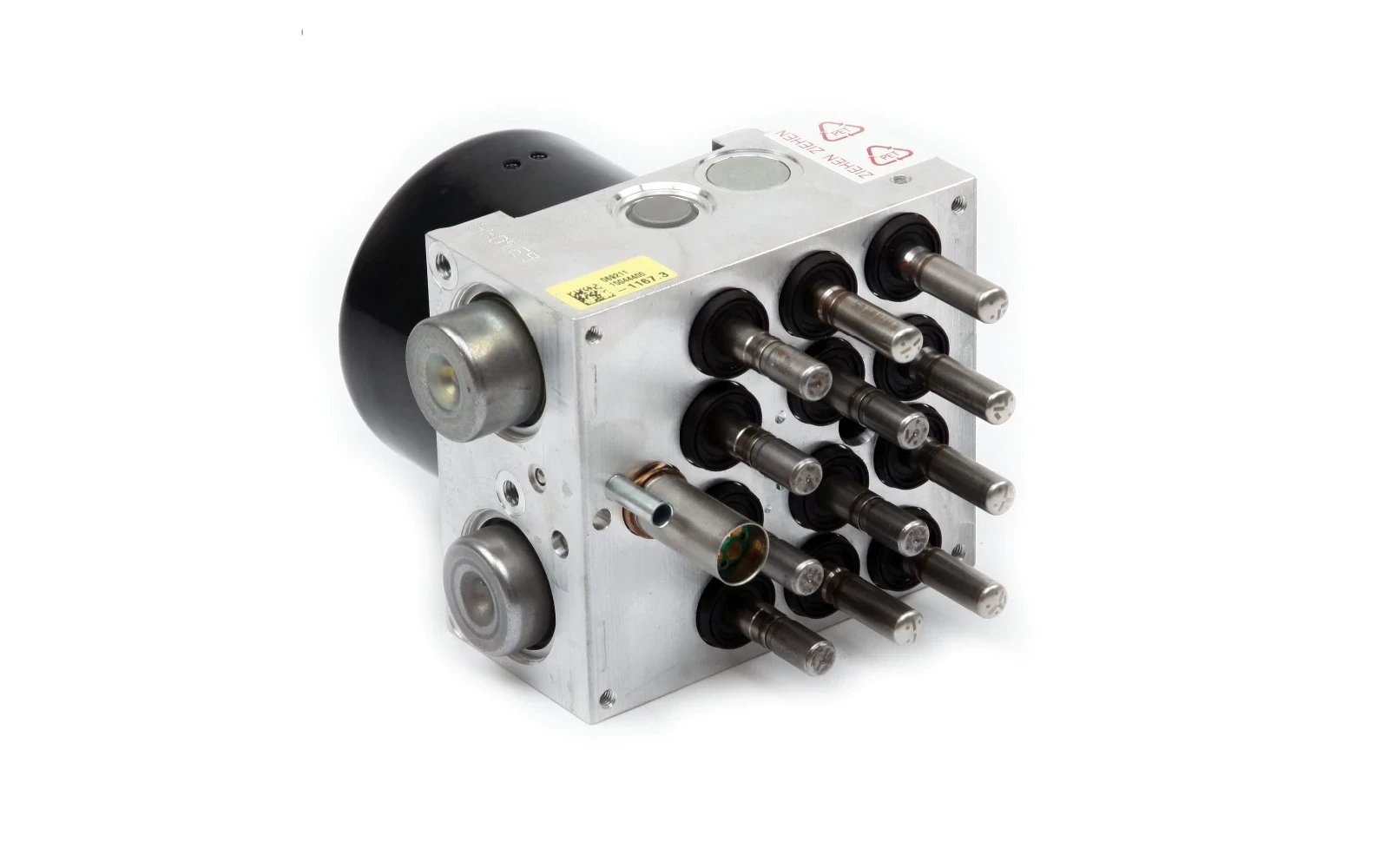 Braking pressure sensor error in ABS pumps
